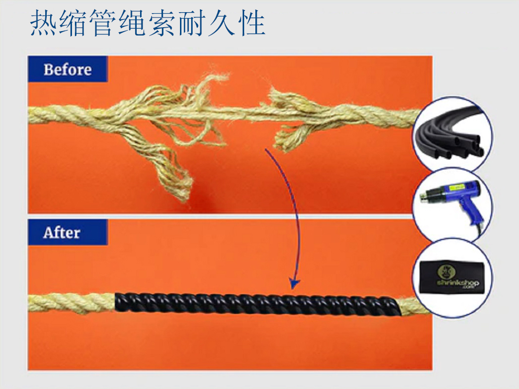 最大程度提高绳索耐用性：热缩管如何提供终极保护